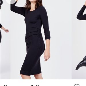 Knit stretchy dress